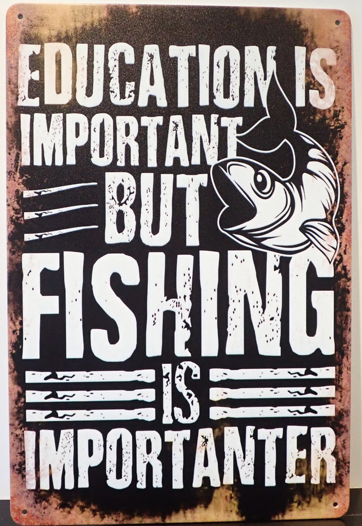Old School Vintage Fishing Shack ~ Sign – Steve's Fishing Shop