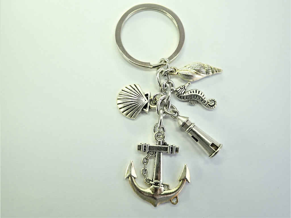 Sea Charms Key Ring