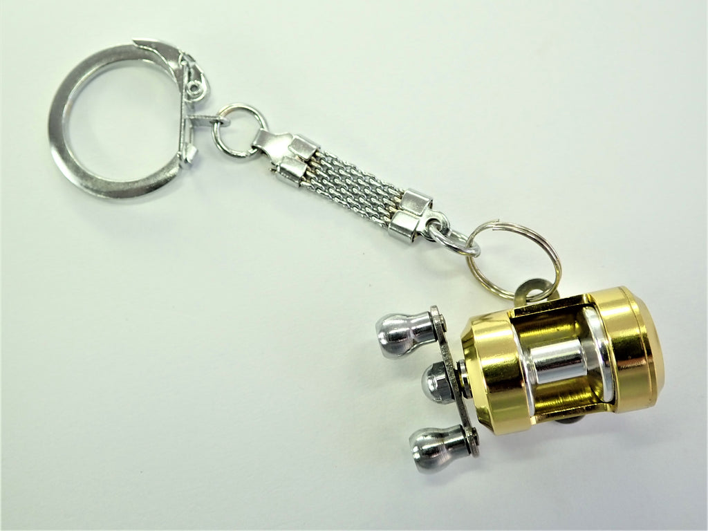 Free Spool Reel Key Ring
