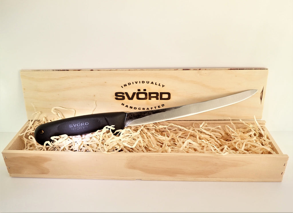 Svord Fish Fillet Knife 9" Carbon Steel Gift Pack