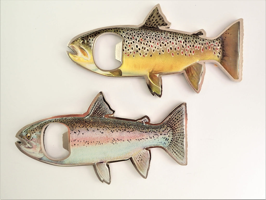 Rainbow or Brown Trout Magnetic Bottle Opener