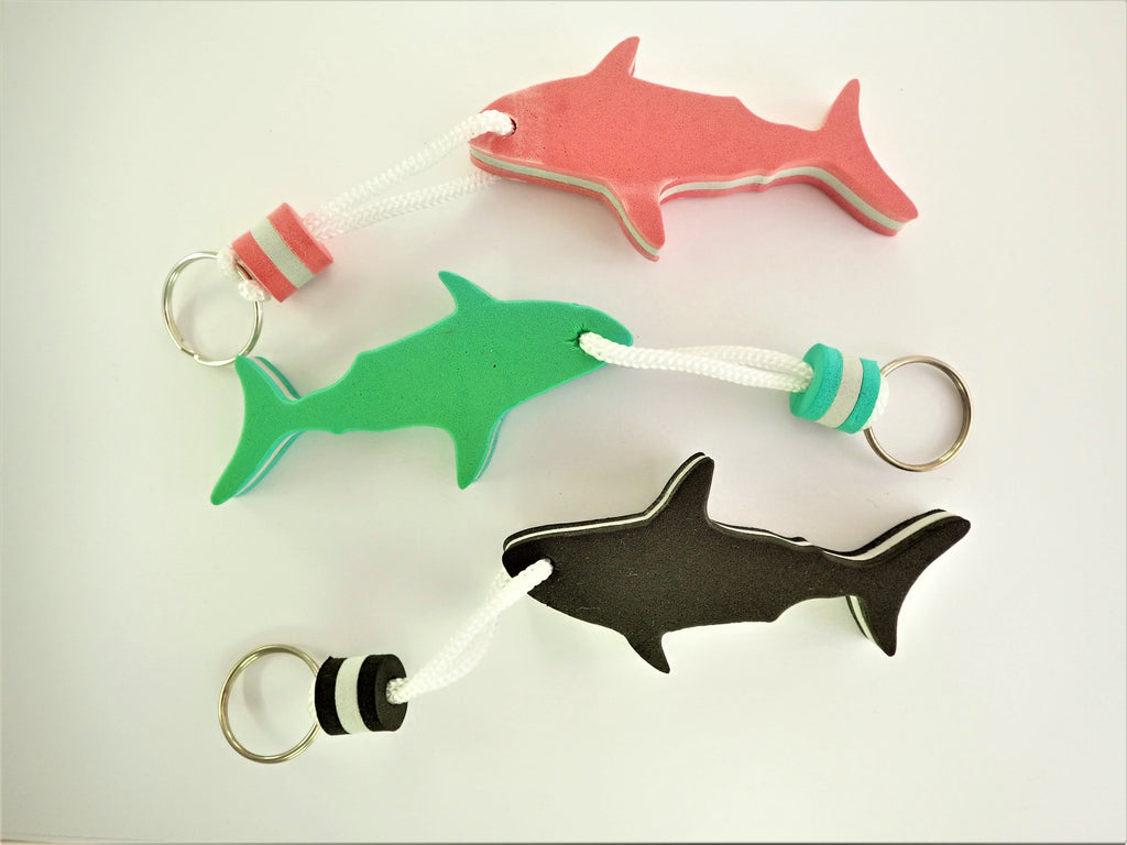 Floating Key Ring - Sharks