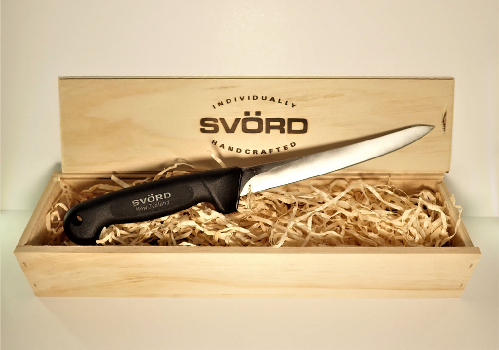 Svord Fish Fillet Knife 7" Carbon Steel Gift Pack