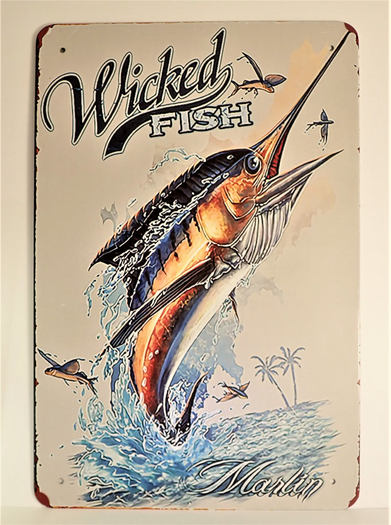 Wicked Fish Marlin ~ Sign