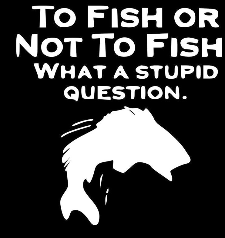 To Fish Or Not To Fish? What A Stupid Question.